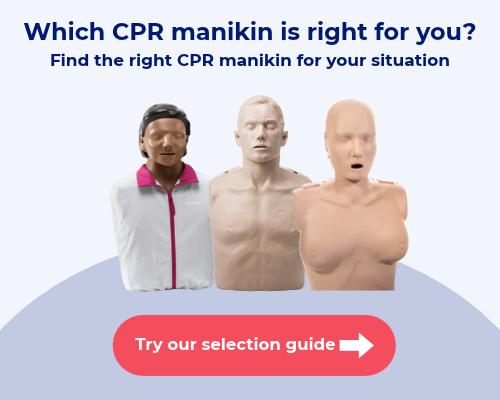 Find the right CPR manikin for your situation with our selection guide, featuring three different CPR training manikins.