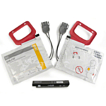 Physio-Control CHARGE-PAK Ραβδί φόρτισης και δύο σετ ηλεκτροδίων Quickpak για ενήλικες