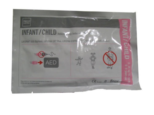 Physio-Control Lifepak Paediatric Redipak Electrode pads - 1531