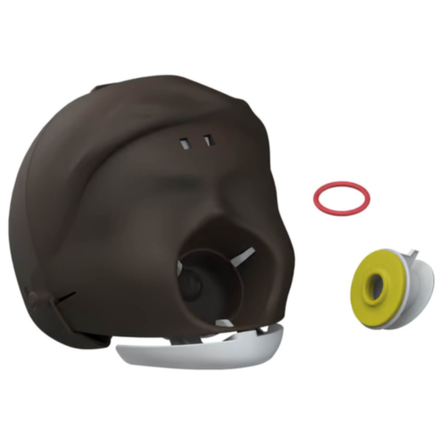 Laerdal Little Anne Complete Head Skull with Jaw (dark) 