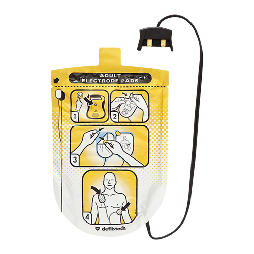 Defibtech Lifeline и Lifeline Auto Електродни подложки за възрастни - 10009