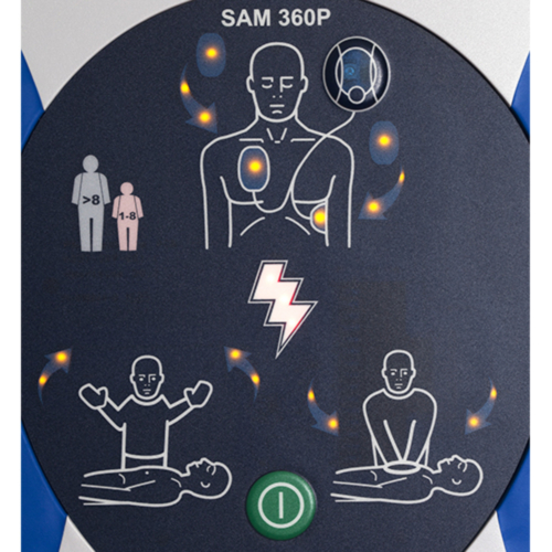 HeartSine Samaritan 360P fully automatic AED - 1125