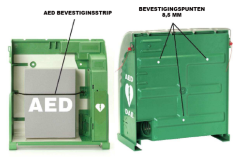 DefiSign / Aivia 100 AED Wall Cabinet - 1660