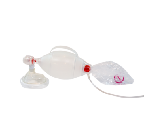 Ambu SPUR II Volwassene met patiëntventiel, drukbegrenzingsventiel 40cm H²O, zuurstofreservoir, disposable masker mt 5