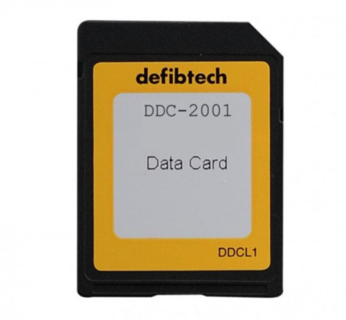 Defibtech Lifeline View Data card