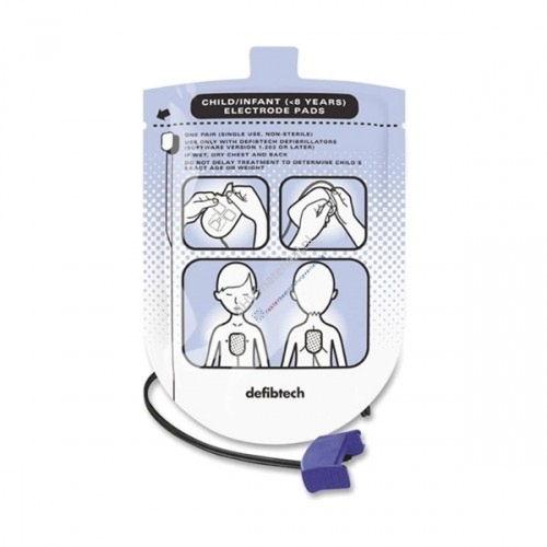 Defibtech Lifeline view Paediatric Electrode Pads - 10109