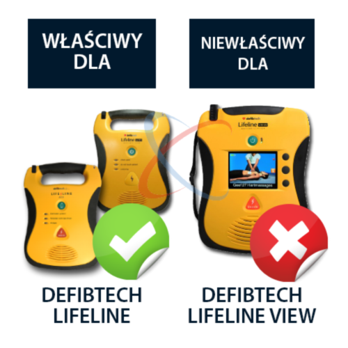 Defibtech Lifeline and Lifeline Auto Paediatric electrode pads - 10012