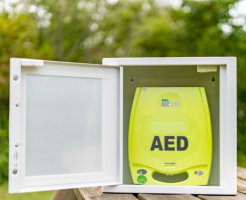 Universal AED Cabinet (White) - 11419