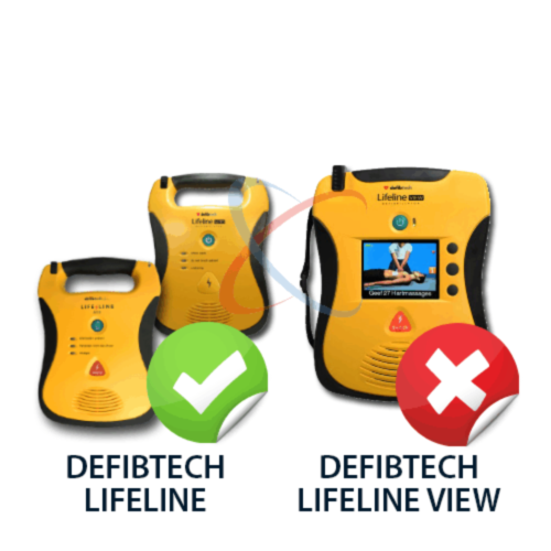 Defibtech Lifeline and Lifeline Auto Paediatric electrode pads - 911