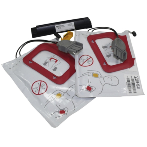 Physio-Control CHARGE-PAK Charging stick and two sets of Quickpak adult electrode pads - 1601