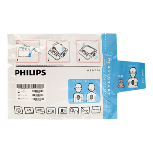 Philips Heartstart HS 1 paediatric electrode pads - 8247