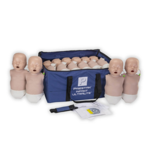 Prestan Ultralite Baby CPR Manikin 12-Pack (Light) 