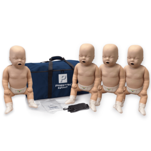 Prestan Professional Infant Manikin with CPR Feedback 4-pack (Light)