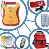 Defibtech Lifeline defibrillator trainer Promotion packet