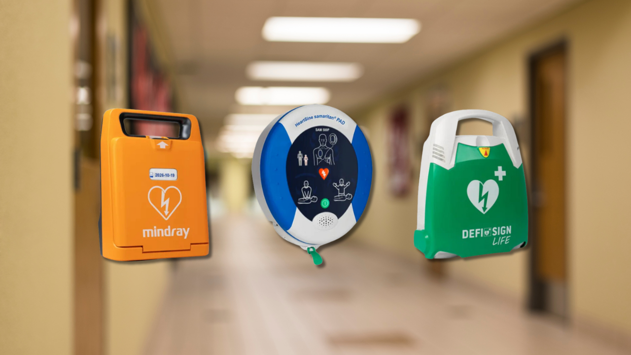 Defibrillators and CPR training in schools