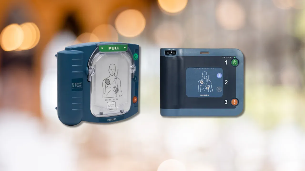 Difference between the Philips HS1 and the Philips FRx Defibrillators